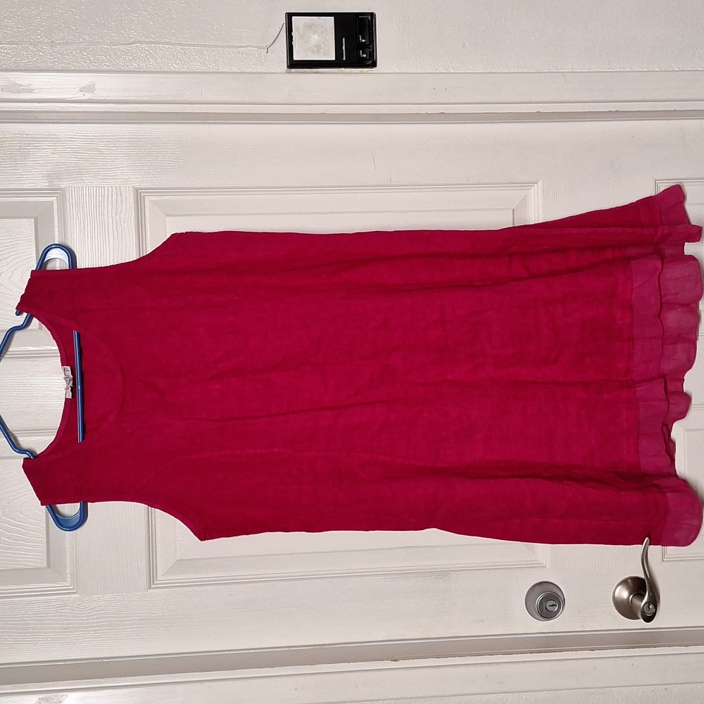 Allegra Masetti Firenzi Made in Italy Sleeveless Dress Sz L EUC